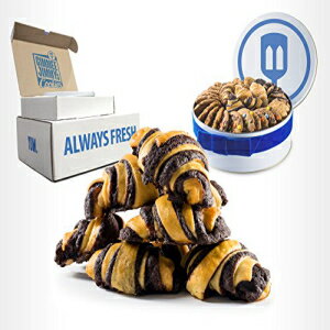 Authentic Chocolate Rugelach Gift| Gimmee Jimmy's Cookies and Gifts | 2 Pounds | Arrives in a Beautiful Gift Tin