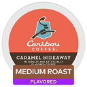 Ju[ R[q[ L nC_EFCAVOT[u L[O K Jbv |bhAt[o[ R[q[A60  Caribou Coffee Caramel Hideaway, Single-Serve Keurig K-Cup Pods, Flavored Coffee, 60 Count