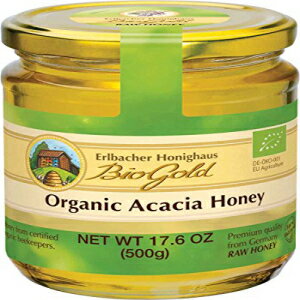 BioGold I[KjbNnj[AAJVAA17.6 IX BioGold Organic Honey, Acacia, 17.6 Ounce