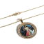 ǥХޡ18Kɥåͥå쥹17 Sifrimania Divine Mercy Medal 18K Gold Plated Chain Necklace 17 Inches