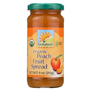Bionaturae ˥å ե롼 ץåɡԡ (12x9) Bionaturae Organic Fruit Spread; Peach (12x9oz)