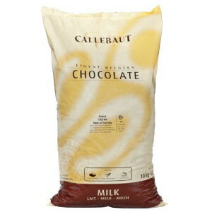 ベルギーミルクチョコレートベーキングカレット（チップ）-31.7％-1袋 22ポンド Callebaut Belgian Milk Chocolate Baking Callets (Chips) - 31.7 - 1 bag, 22 lbs