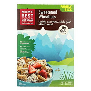 シリアル Moms Best、シリアル甘味のある小麦粉、24 オンス Moms Best, Cereal Sweetened Wheatfuls, 24 Ounce