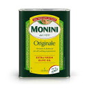 モニーニ プレミアム エキストラバージン オリーブオイル 独創的で多用途かつバランスのとれた ブリキ缶 101.4オンス (3L) MONINI Premium Extra Virgin Olive Oil Originale Versatile Balanced Tin Can 101.4oz (3L)