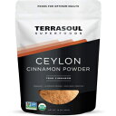 16オンス、Terrasoul Superfoodsオーガニックセイロンシナモンパウダー、16オンス-ラボでテスト済み| プレミアム品質と味 16 Ounces, Terrasoul Superfoods Organic Ceylon Cinnamon Powder, 16 Oz - Lab-Tested for Authenticity | Premium Quality