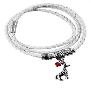 ̂߂̃y[̃MtgL`[uXbg/lbNX-Ӗ̂K^AɉhAAKHuayruro Red SeedsALMtg`[-EvelynBrooksɂWG[ EvelynBrooksDesigns Peruvian Gift Giraffe Charm Bracelet/Necklace for Women