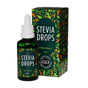 Original Stevia Drops by Good Good (1.69 Fl oz / 50ml) - Sugar Free Substitute and All Natural! Diabetic Friendly! Zero Calorie Sweetener