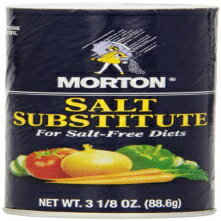 モートン ソルトフリーダイエット用ソルト代替品、3.125オンスシェイカー（12個パック） Morton Salt Substitute for Salt-Free Diets, 3.125-Ounce Shakers (Pack of 12)