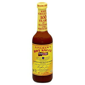 リンガムズ ホットソース ホット エクストラ 12.6 オンス ボトル (3 パック ディール) Linghams Hot Sauce Hot Extra 12.6 Oz Bottles (3-Pack Deal)