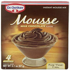 ȥ ߥ륯祳졼ȥࡼ3.1 Oetker Milk Chocolate Mousse, 3.1 Ounce