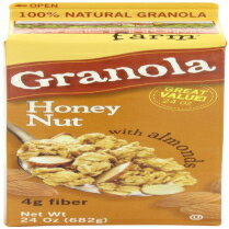 楽天GlomarketSweet Home Farm ハニーナッツグラノーラ アーモンド入り 24オンスカートン （4個パック） Sweet Home Farm Honey Nut Granola with Almonds, 24-Ounce Cartons （Pack of 4）