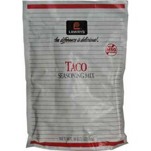 Lawrys Taco Seasonings - 25 ポンドのペール缶、ケースごとに 1 個 Lawrys Taco Seasonings - 25 lb. ..