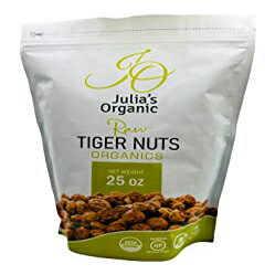 1.56 Pound (Pack of 1), 100 Organic Natural Tig, Julia 039 s Organic Tiger Nuts Organic, Tiger Nuts Raw, Tigernuts Organic Raw, Organic Tiger Nuts, Raw Vegan Snacks, Low Calorie, Paleo Perfect, Gluten Free S