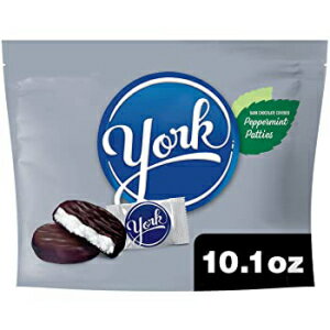 YORK Dark Chocolate Peppermint Patties, Individually Wrapped Candy Share Pack Bag, 10.1 oz