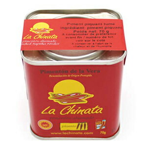 LA CHINATA スモークパプリカ ホット、70 GR LA CHINATA Smoked Paprika Hot, 70 GR