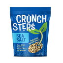 クランチスターズシーソルトプロテインスナック、4オンス Crunchsters Sea Salt Protein Snack, 4 Oz