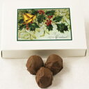Scott 039 s Cakes Milk Chocolate Covered - Chocolate Peanut Butter Fudge Truffles in a 1 Pound Mistletoe Box