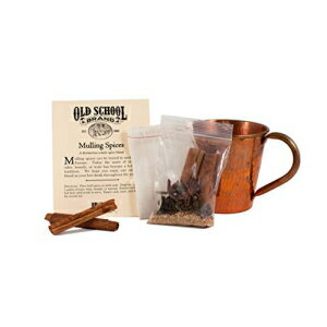 I[hXN[uh̃nhpbNꂽ}OXpCX-W[XACAuf[AZCɍœK-x̓`I Old School Brand Hand-Packed Mulling Spices - Great with Juice, Wine, Brandy or Wassail - A Holiday Tradition!