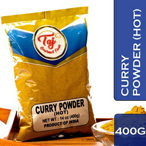 TAJプレミアムインディアンホットカレーパウダー11ブレンドミックス、14オンス TAJ Gourmet Foods TAJ Premium Indian Hot Curry Powder 11-Blend Mix, 14-Ounce