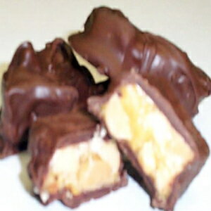 Scott's Cakes Chocolate Covered Peanut Brittle 1 lb. Box