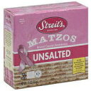 Streits }bcHA11 IX - P[X 12  Streits Unsalted Matzo, 11 Ounce - 12 per Case