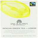 Jacksons Chinese Sencha Green Tea with Natural Lemon (20) - Pack of 2