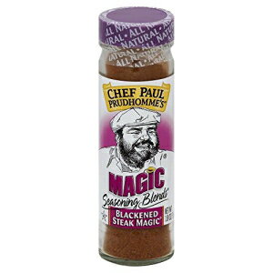 եݡ ֥åơ˥ 1.8(6ĥѥå) Chef Paul Black Steak Seasoning 1.8 OZ(Pack of 6)