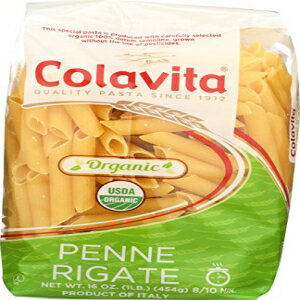Colavita I[KjbNpX^AylKg[jA1|hi20pbNj Colavita Organic Pasta, Penne Rigatoni, 1 Pound (Pack of 20)