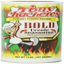 トニーチャシェレの大胆なクレオール調味料14オンスキャニスター（3パック） Tony Chachere's Bold Creole Seasoning 14oz Canister (Pack of 3)