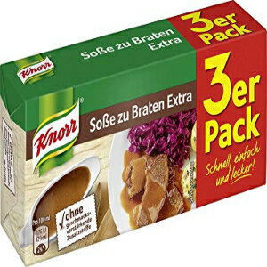 Knorr Sosse zu Braten Extra ([Xgp\[X GNXg) 3 er Knorr Sosse zu Braten Extra (Sauce for Roast extra) 3-er