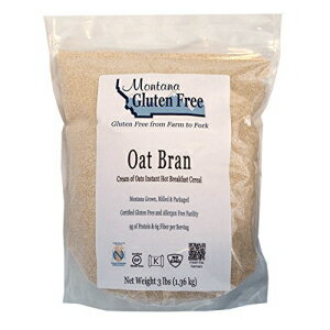 グルテンフリーオートブラン-3ポンドバッグ Montana Gluten Free Gluten Free Oat Bran - 3 Pound Bag