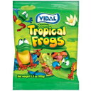 Vidal Tropical Frogs O~ LfB[A3.5 IX obO Vidal Tropical Frogs Gummi Candy, 3.5 ounce Bag