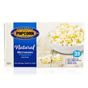 Preferred Popcorn ナチュラル 電子レンジ用ポップコーン、36 パック、非遺伝子組み換え 100% 全粒グルテンフリー Preferred Popcorn Natural Microwave Popcorn, 36 Pack, Non-GMO 100% Whole Grain Gluten Free