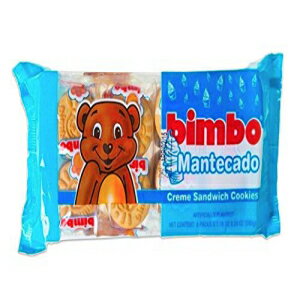 Bimbo Mantecado クリーム サンドイッチ クッキー - 9.28 オンス (1 パックあたり 8 個の個別パケット) Bimbo Mantecado Creme Sandwich Cookies - 9.28 Ounces (8 individual packets per Pack)