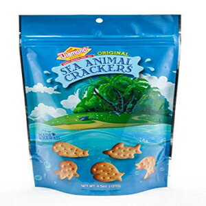 シーアニマルクラッカー、オリジナル 4.5オンス (127g) Sea Animal Crackers, Original 4.5oz (127g)