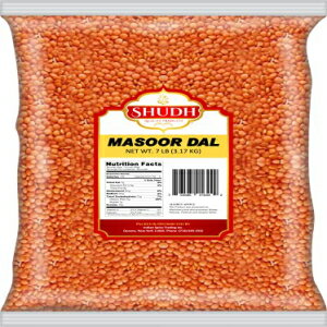 赤レンズ豆 (MASOOR DAL 7lb) Red Lentil (MASOOR DAL 7lb)