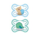 0-6 (Pack of 2) (Kids), Blue, MAM Perfect Baby Pacifier, Patented Nipple, Developed with Pediatric Dentists & Orthodontists, Boy, 0-6 (Pack of 2)
