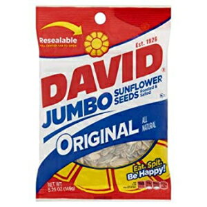 楽天Glomarketデビッド ジャンボ オリジナル ヒマワリの種 （4 個パック） David Jumbo Original Sunflower Seeds （Pack of 4）