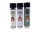 SanAndCo Maple Pepper Foodie Seasoning Set - Rosemary Maple Pepper Garlic Maple Pepper and Original Maple Pepper - Made from Pure Maple Syrup