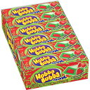(18 パック) HUBBA BUBBA マックス バブルガム ストロベリー スイカ風味のチューインガム 5 個 (18 Pack) HUBBA BUBBA Max Bubble Gum Strawberry Watermelon Flavored Chewing Gum, 5 Piece