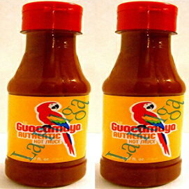 2 - La Guacamaya Authentic Hot Sauce Bottle Mexican Hot Sauce Salsa 5.07 oz Each