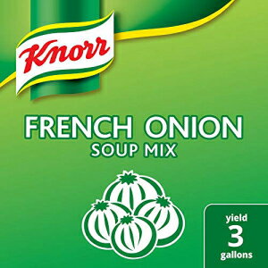 楽天GlomarketKnorr プロフェッショナルフレンチオニオンスープミックス、本物の玉ねぎ入り、人工香料不使用、MSG無添加、トランス脂肪0g、20.98オンス、6個パック Knorr Professional French Onion Soup Mix Loaded with Real Onions, No Artificial Flavors, No added