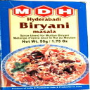 MDH 71022 nCfo[fB rj }T 50 O |[` (10 pbN) MDH 71022 Hyderabadi Biryani Masala 50-Gram Pouch (Pack of 10)