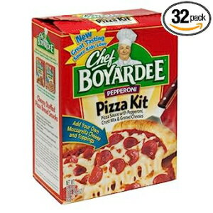 Chef Boyardee ペパロニピザキット、31.85 オンス Chef Boyardee Pepperoni Pizza Kit, 31.85 oz
