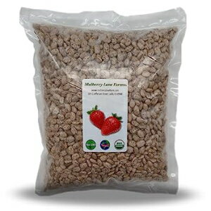 ピントビーンズ、乾燥5ポンド、USDA認定オーガニック、非GMOバルク、米国産、マルベリーレーンファームズ Pinto Beans, 5 Pounds Dried, USDA Certified Organic, Non-GMO Bulk, Product of USA, Mulberry Lane Farms