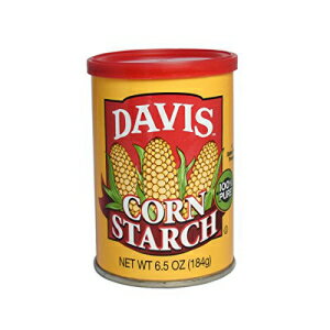 デイビスコーンスターチ-6.5オンス缶 Davis Corn Starch - 6.5 oz can