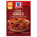 1.25オンス（1パック） チリ マコーミックオリジナルチリシーズニングミックス 1.25オンス 1.25 Ounce (Pack of 1), Chili, McCormick Original Chili Seasoning Mix, 1.25 oz