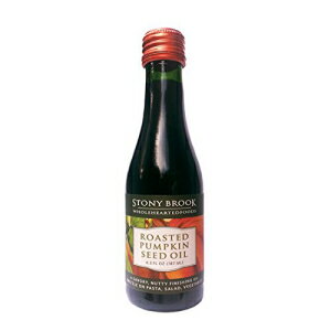 ストーニーブルック ローストパンプキンシードオイル、6.3オンス Stony Brook Roasted Pumpkin Seed Oil, 6.3oz