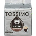 キング オブ ジョー エスプレッソ コーヒー T ディスク (Tassimo Brewing System 用) (16 T ディスク) King of Joe Espresso Coffee T-Discs for Tassimo Brewing Systems (16 T-Discs)