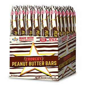 アトキンソンズ ピーナッツバタースティック 0.7オンス 36個入りスタンドアップボックス Atkinson 039 s Peanut Butter Stick 0.7 oz, 36 pieces in stand up box